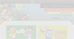 Desktop Screenshot of pogotechssupport.com
